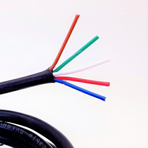 CABLE RIEGO PIN 5 DE 20 AWG ROLLO 25m
