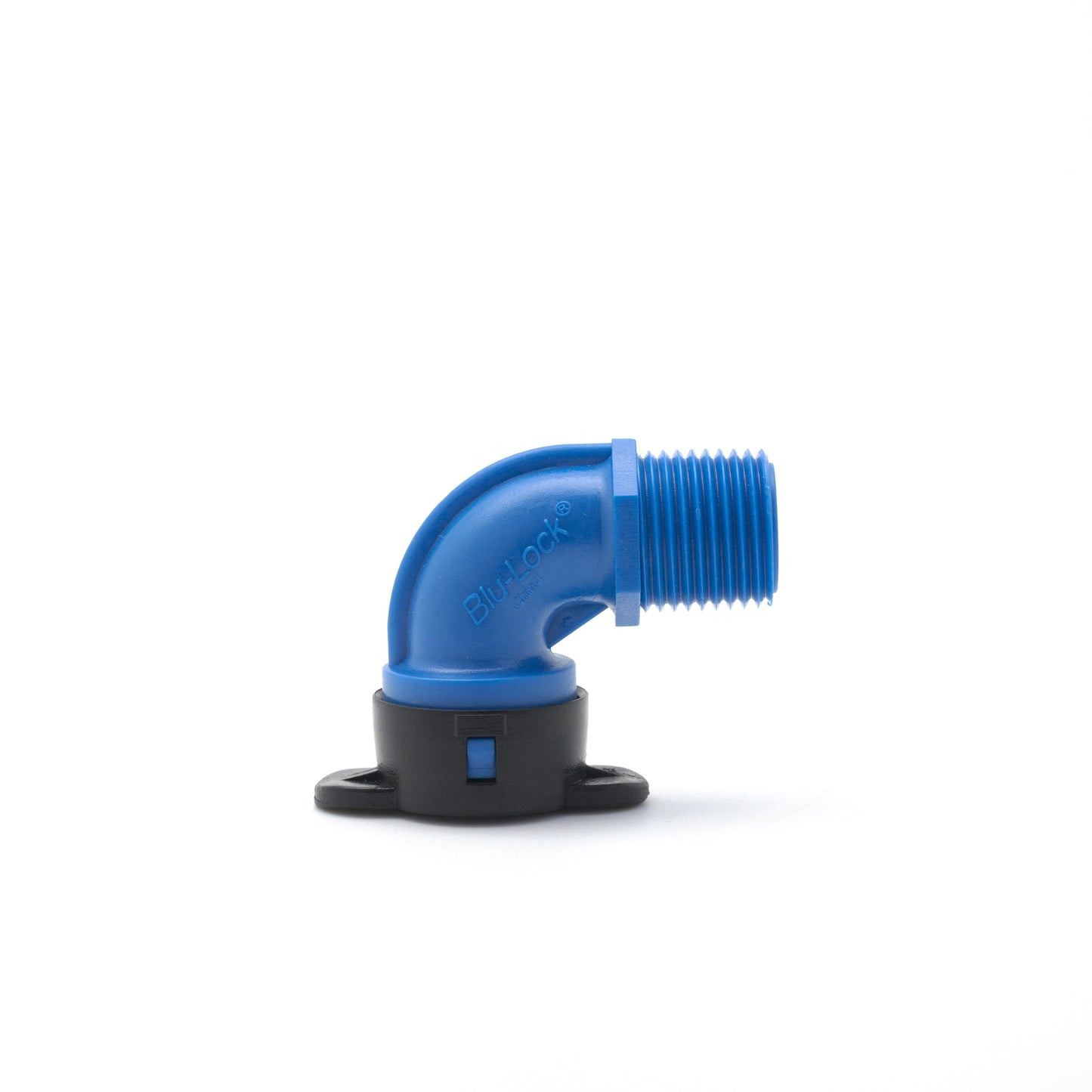 TERMINAL HE DE 1/2" X 1/2"CODO BLU LOCK