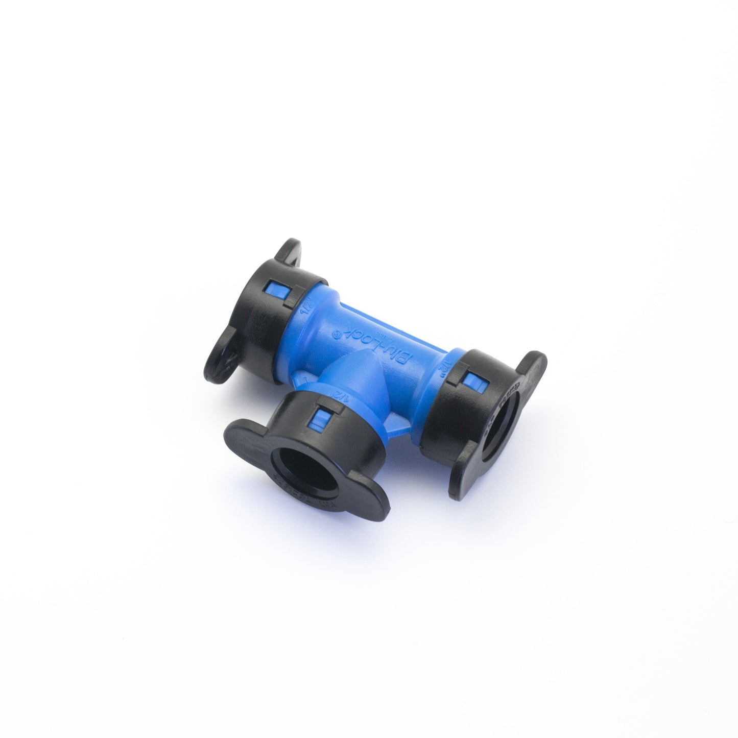 TEE DE 1/2" BLU LOCK