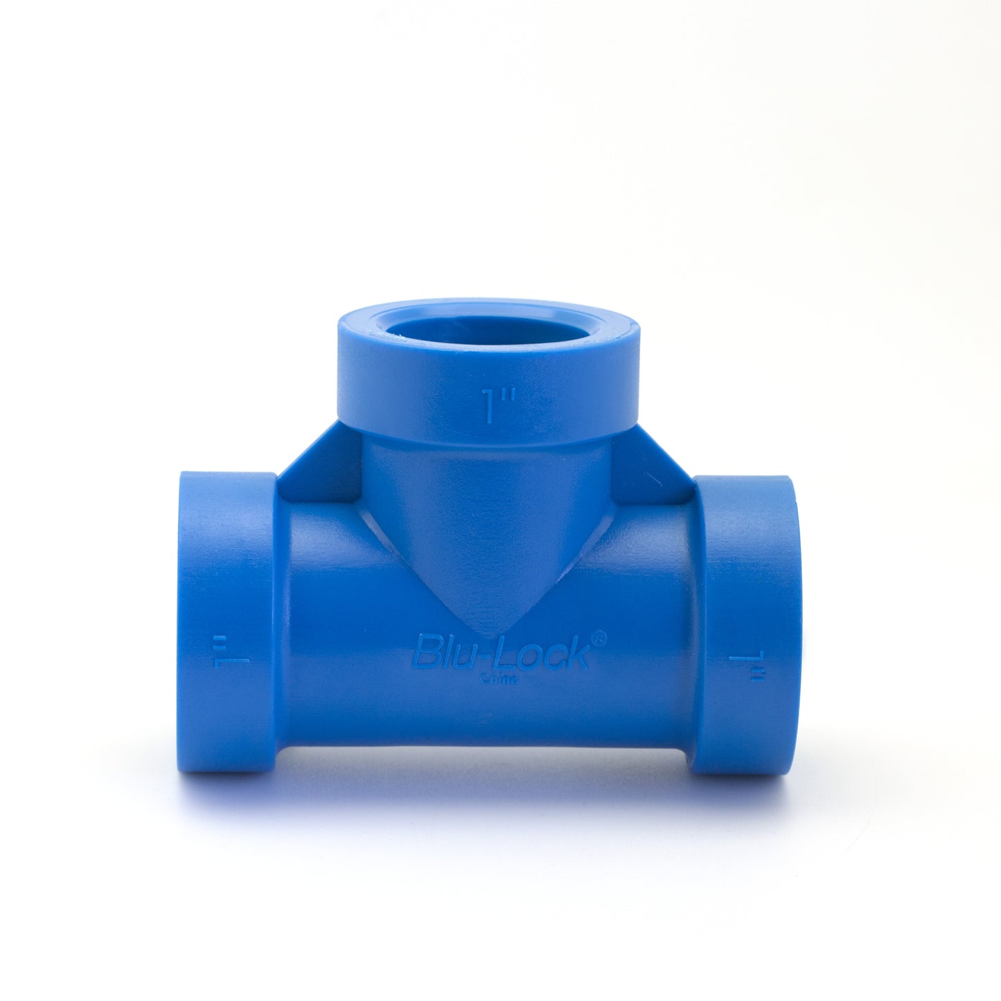 TEE DE 1" BLU LOCK