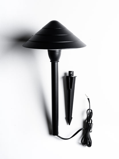 LAMPARA METALICA NEGRO 12V 3W