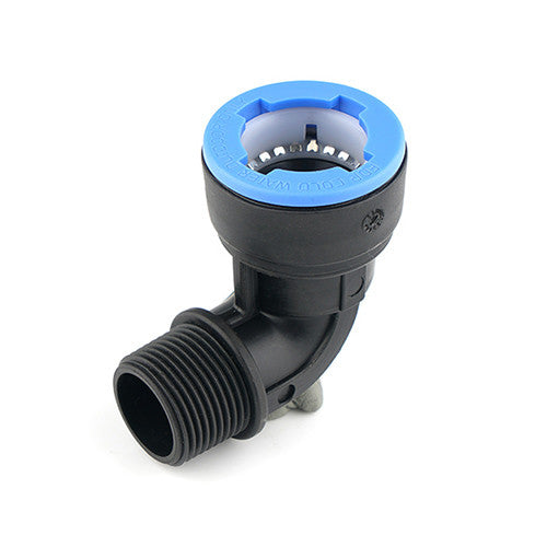 CODO TERMINAL HE DE 3/4" X 25MM FAST LOCK