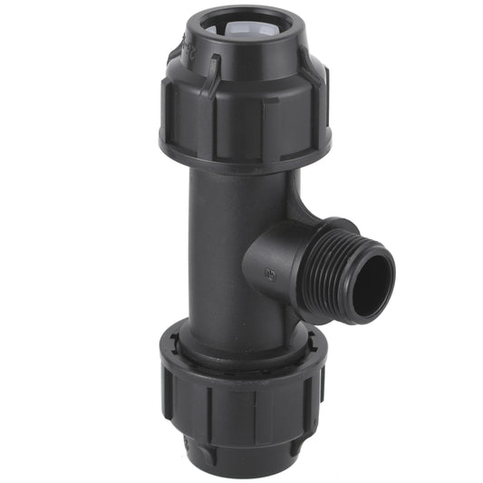 TEE ROSCA MACHO 25mm