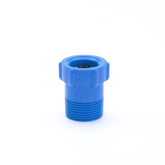 TERMINAL HE DE 1" X 3/4" BLU LOCK